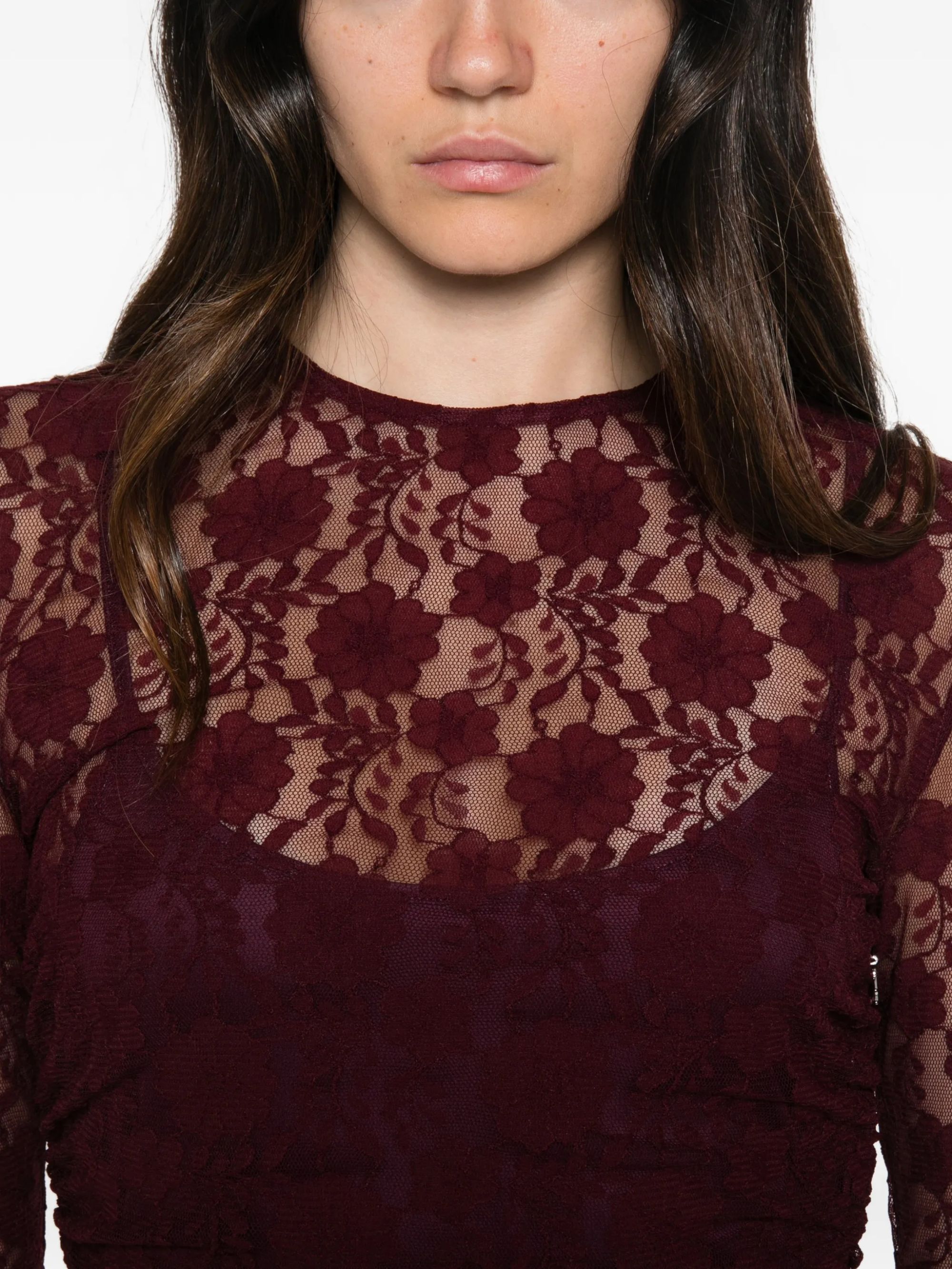 MIDI DRESS TAHLIA RUBY NOIR #02514 ANIYE BY Vestiti 181345