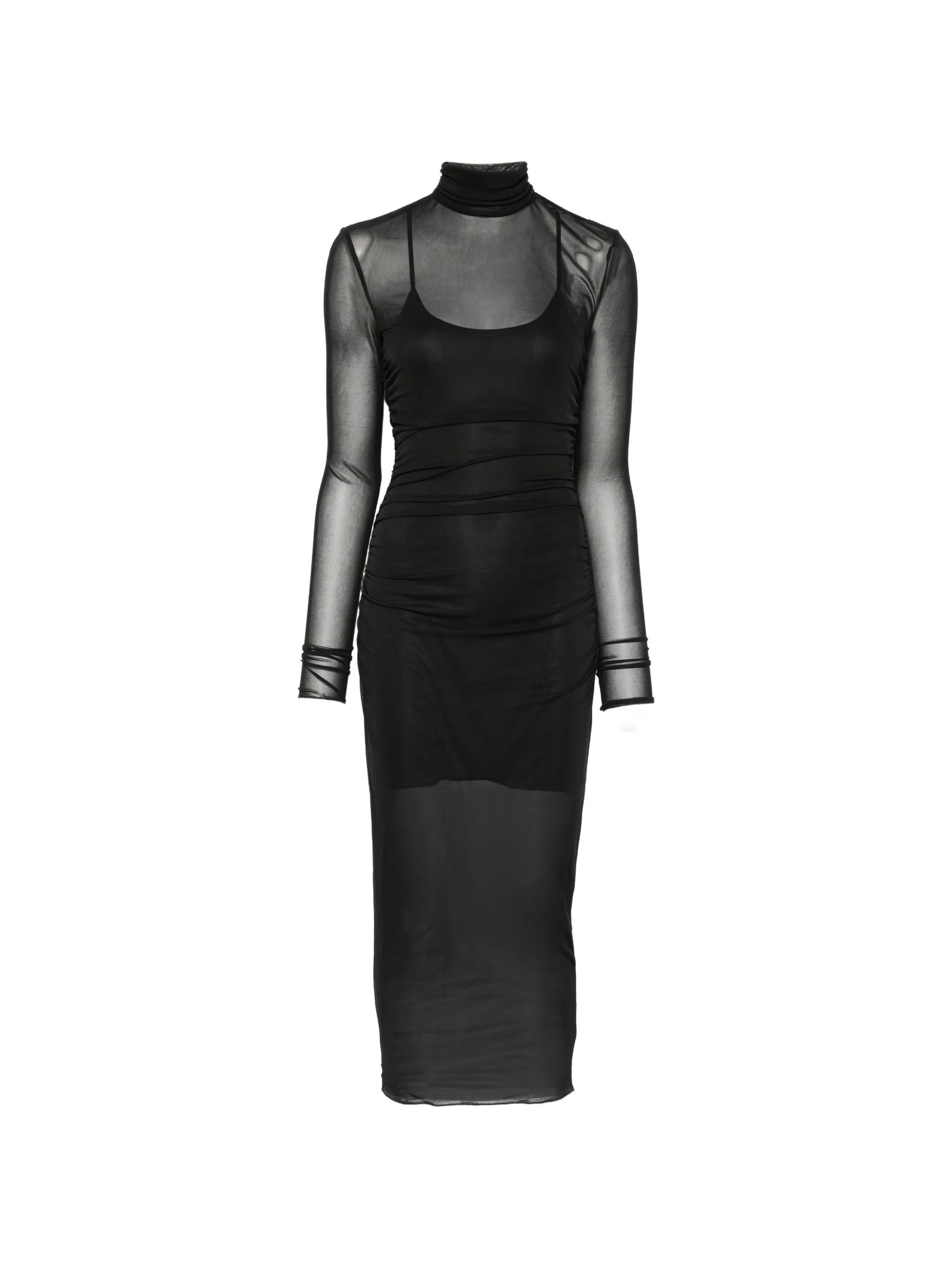 MIDI DRESS NORMA BLACK #00336 ANIYE BY Vestiti 181304