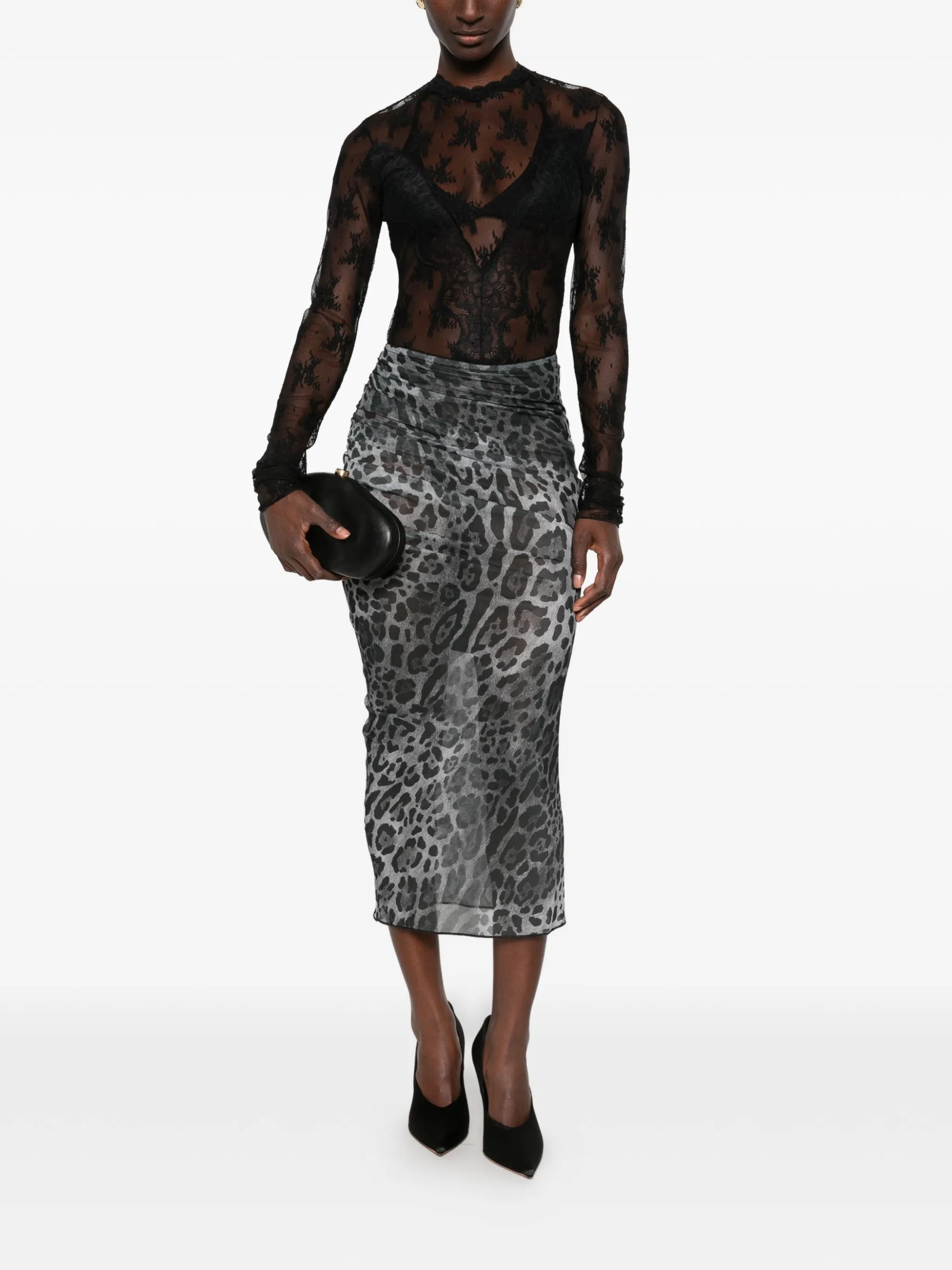 SKIRT LUL GRAY LEO #02536 ANIYE BY Camicie 181228