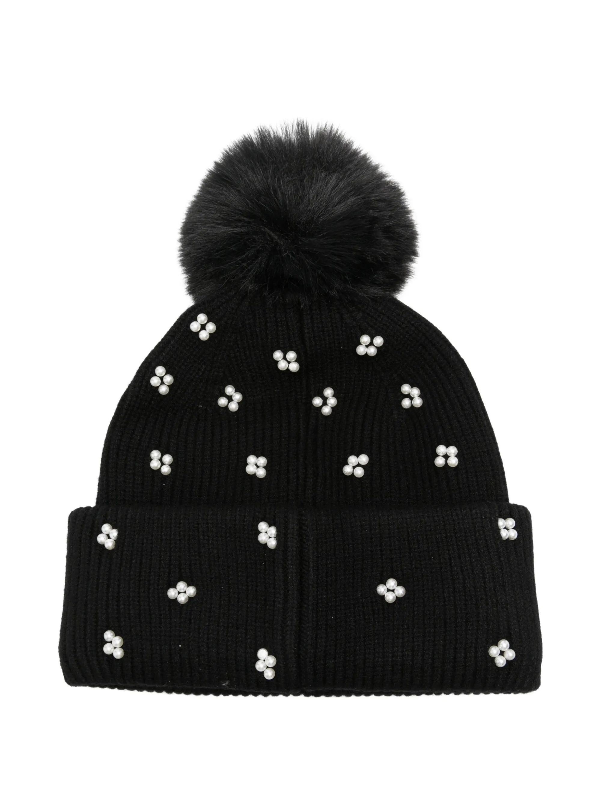 KNITTED BEANIE #BLACK GUESS  Accessori AW5635 VIS01 BLA