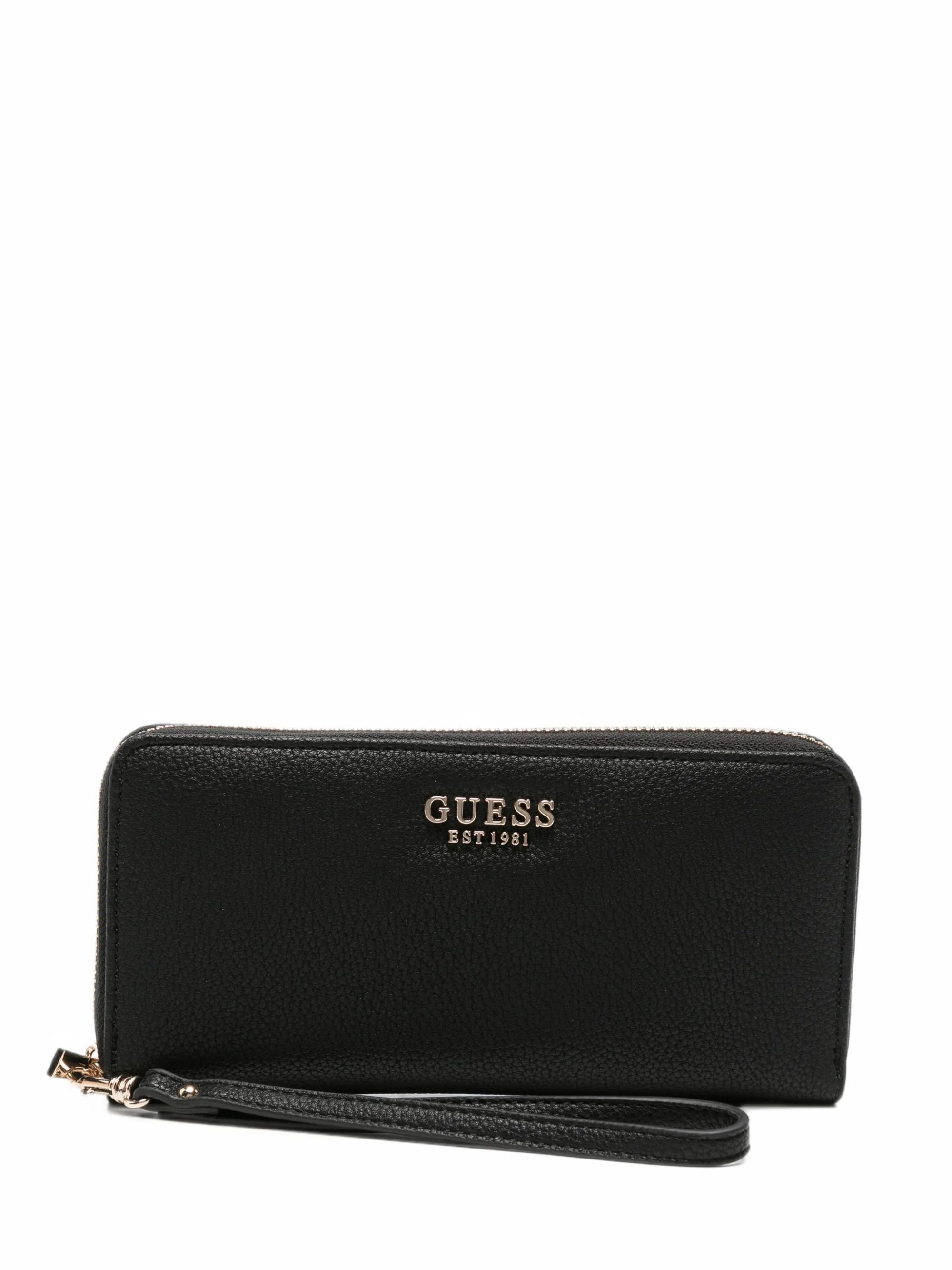 MELODY SLG LARGE ZIP AROUND #BLACK GUESS  Accessori SWBG97 35146 BLA