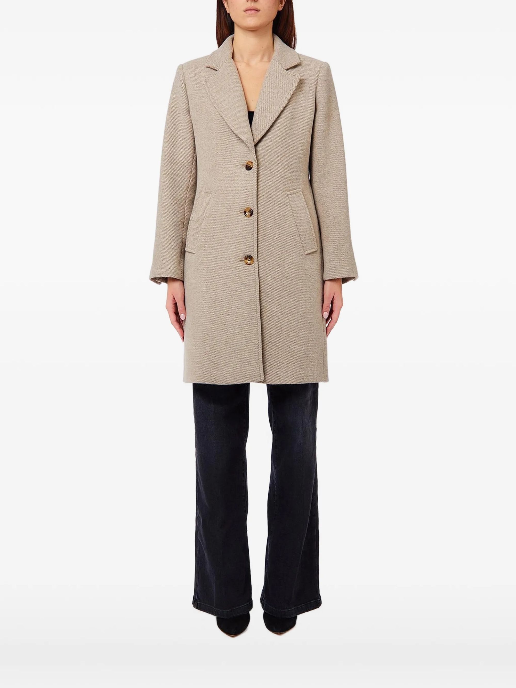 CAPPOTTO TS.NAVETTA SANDY BEIGE #X0346 LIU JO Capispalla WF6411T720A X0346